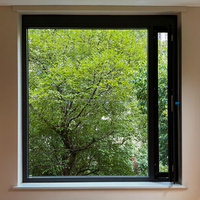 Ventanas de Aluminio a Medida con Mosquitera Integrada, Resistentes a Huracanes, con Rotura de Puente Térmico y Microventilación