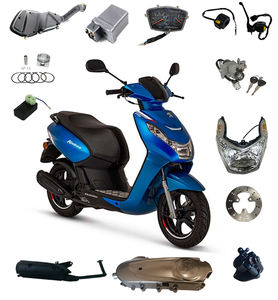 Béquille centrale et latérale en acier Uniwise pour <span class=keywords><strong>scooter</strong></span> <span class=keywords><strong>Peugeot</strong></span> <span class=keywords><strong>Kisbee</strong></span> 50, pièces détachées neuves certifiées CE - Product Image 5