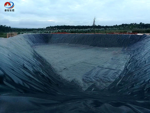 2mm không thấm nước geomembrane tấm nhựa nhân tạo hồ đập lót hồ bơi PVC geomembrane - Product Image 5