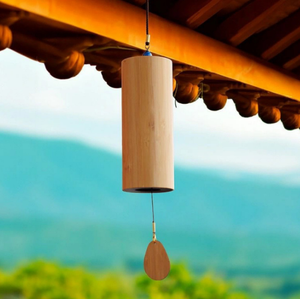 Campana de <span class=keywords><strong>Viento</strong></span> Retro Art Deco Ecológica, Removible, de Manivela, para Meditación en el Hogar, Canciones, <span class=keywords><strong>Poemas</strong></span>, Sonidos Curativos - Product Image 3
