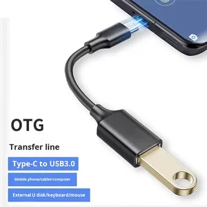 16cm <span class=keywords><strong>USB</strong></span> 3.1 Typ C-Stecker auf <span class=keywords><strong>USB</strong></span> 3.0 a Buchse OTG-Datenkabel adapter Typ C OTG-Adapter kabel für universelles Typ C-Schnitts telle telefon - Product Image 5