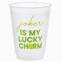 Ensemble de 6 gobelets en plastique givrés de 16 oz, design de gobelets Mah Velous