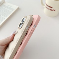 Bague en or veste housse de téléphone pour iPhone 16 15 Pro Max 13 12 SE3 TPU clair Transparent doux nord visage Puffer étui de téléphone portable