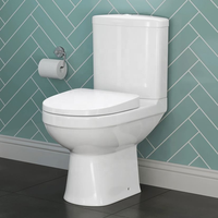 Meilleur confort Commode en porcelaine à chasse directe Bol en céramique Ensemble de toilette Vente directe Articles sanitaires Salles de bains Designs P-Trap Drainage