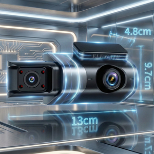 Cámara para Auto Ele-Gate Dash Cam 1080P Full HD Wifi con Doble Lente, Visión Nocturna y Detección de Movimiento - Product Image 2