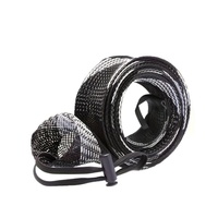 Housse de protection pour canne à pêche en filet tressé élastique 30MM*1.7m, gaine télescopique en maille, protège-canne