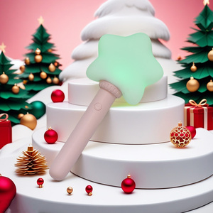 Stella a portata di mano portatile ricaricabile a LED luce notturna Mini Silicone USB lampada colorata novità per uso scolastico - Product Image 6