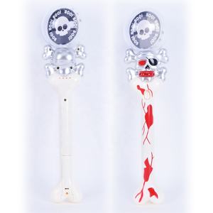 Halloween Blinkende Magie Optische Spinning Wands Bunte Led Pirate knochen bars Leucht Stick Licht Up Spielzeug - Product Image 4