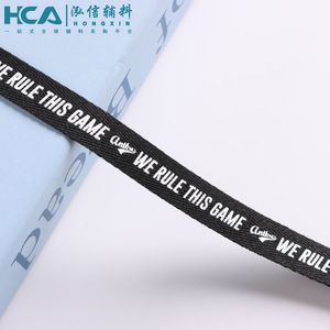 10Mm Tùy Chỉnh Đàn Hồi Dệt In Băng Đàn Hồi Cho Thể Thao Mặc T Áo Sơ Mi May Lại Áo Cổ Băng - Product Image 4