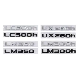 Lx470 Lc 500H Ls400 Ls 500H Rx350 Rx450hl Nx 200T Lm 300H X 250H Is 300 Ct En Kofferbak Label Auto Sticker Voor Lexus Achterste Staart Refit Sticker