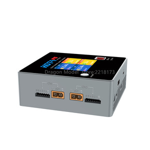 Chargeur de batterie HOTA F6 à quatre canaux 1000W 15A, modèle de bureau, pour avion, charge d'équilibrage au lithium - Product Image 1