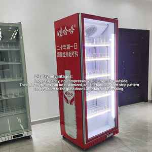 Enfriador de Bebidas de Vidrio de Una Puerta Giborch <span class=keywords><strong>Billy</strong></span> con Ventilador, Sin Escarcha, Control Digital, Estantes Ajustables - Product Image 3