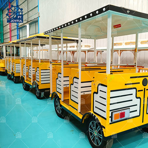 Prix bon marché fabricant de trains touristiques petit train touristique amusant sans piste Dotto à vendre - Product Image 3