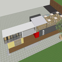 Maisons mobiles de style influenceur, espaces événementiels en conteneurs, maisons en conteneurs, bureaux en conteneurs, cafés en conteneurs