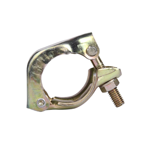 Coupleur pivotant pour échafaudage, double coupleur, pince de serrage pour tuyau, pinces de suspension, acier galvanisé à chaud, norme EN74/BS1139 - Product Image 1