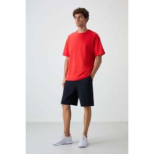 Fiesta - Ensemble de shorts pour homme en coton bleu marine, épais, doux, texturé, coupe ample, basique - 85249 - Fiesta/bleu marine - Product Image 4