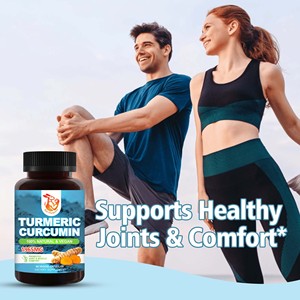 Cápsulas de Cúrcuma y Curcumina 100% Naturales y Veganas OEM ODM, Favorecen la Salud de las Articulaciones y el Bienestar, Promueven un Sistema Inmunitario Saludable - Product Image 6