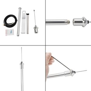 Antena Omnidireccional HYS de 433MHz y 3dBi, 50 Ohm, GSM (10 pies), Conector SMA Macho Coaxial RG58 y Soporte de Montaje 433-3 Celular 3 - Product Image 5