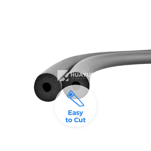 Tuyaux en <span class=keywords><strong>mousse</strong></span> de caoutchouc HUAYUE, <span class=keywords><strong>manchon</strong></span> d'<span class=keywords><strong>isolation</strong></span> haute densité, unité extérieure de climatiseur, anti-vieillissement, <span class=keywords><strong>tuyau</strong></span> en cuivre, <span class=keywords><strong>tuyau</strong></span> de chauffe-eau - Product Image 2