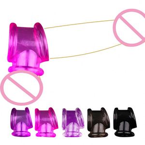 Penyangga Skrotum Silikon Lembut Nyaman untuk Pria, Peregang Bola Skrotum, Pengikat Testis, Peregang <span class=keywords><strong>Penis</strong></span> - Product Image 1