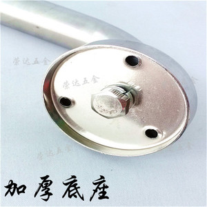 ราวจับสแตนเลส 25 มม. ติดผนังกันลื่นสำหรับห้องน้ำผู้สูงอายุ - Product Image 2