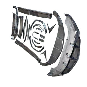 Fibra de carbono seca estilo superior labio delantero falda lateral difusor trasero alerón trasero rueda cejas Kit PARA EL Lamborghini URUS S 2024 + - Product Image 1