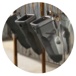 Esportazione in fabbrica di macchinari da costruzione durevoli accessori per escavatore in acciaio fusione benna denti adatti per la frantumazione di roccia mineraria - Product Image 6