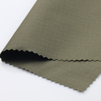 Tissu Ripstop Tactique NC5050 RG Haute Ténacité 50% Nylon 50% Coton, Tissu Imperméable en Mélange Coton-Nylon, Teint Uni, Ripstop