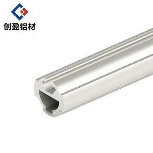 Lean Pipe D28-E-UE Aluminum Profile 6000 Series For Automatic Line Foshan Manufacturer - Product Image 1