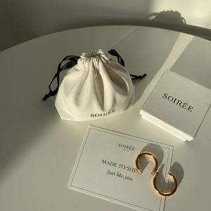 Bolsa de Algodón Muselina Orgánica con Logotipo Personalizado, Bolsa Ecológica con Cordón para Zapatos, Bolsa para Empacar Ropa y Bolsos - Product Image 4