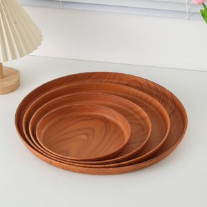 Plateau à thé, plateau à eau pour la maison, plateau circulaire pour hôtel, restaurant, <span class=keywords><strong>barbecue</strong></span>, pour un usage domestique - Product Image 3