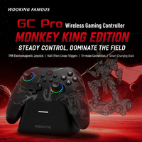 WooKing GC Pro Motor Ganda Asimetris Tombol Taktil  Umpan Balik Haptik Multi-Level yang Imersif Lampu rgb gamepad pc gamepad