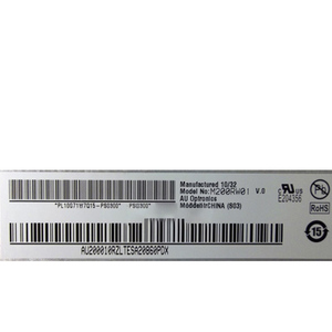 จอ LCD รุ่นยอดนิยมขนาด 20.0 นิ้ว M200RW01 V0 ความละเอียด 1600*900 จอแสดงผล TFT LCD - Product Image 2