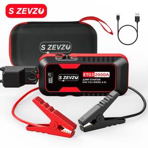 Arrancador de Baterías Portátil S ZEVZO ET03 2000A 12V para Motores de Gasolina de 7.5L y Diésel de 6.5L, Camiones - Product Image 1