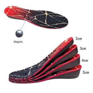 Semelles intérieures confortables et respirantes avec amorti EVA, hauteur réglable (2-5 cm), pour le sport, les loisirs et la santé, avec aimants. - Product Image 1