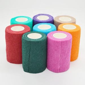Bandages <span class=keywords><strong>auto</strong></span>-adhésifs non tissés pour pattes <span class=keywords><strong>de</strong></span> cheval, accessoires équestres, <span class=keywords><strong>bandage</strong></span> vétérinaire élastique cohésif pour chevaux - Product Image 2