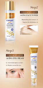 OEM SADOER Nettoyant Visage au Collagène d'Or, Crème Hydratante Réparatrice pour Peaux Abîmées, Produits de Soin Éclaircissants, Ensemble de Soins Cutanés - Product Image 6