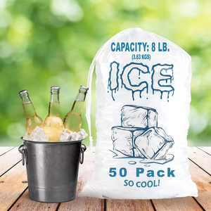 अच्छी गुणवत्ता वाले बोल्ट पैरा क्यूबोस डी हीलो क्यूबोस प्लास्टिक बोसा प्लास्टी बैग 20 स्पष्ट किलोग्राम पैकेजिंग बर्फ - Product Image 5