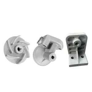 Oem pabrik pengecoran logam Adc12/a380 aluminium Aloi Die Casting bagian penutup