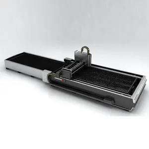 Hongniu máquina de gravação e corte a laser de alta precisão com bom desempenho possui plataforma de troca de 10s