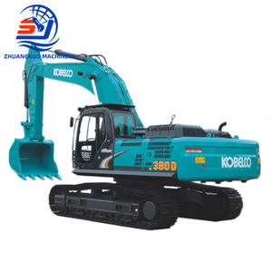 รถขุดดินมือสองเครื่องจักรในฟาร์มที่ Sk380d Sk380ในเหอเฟยรถขุด Sk380โคเบลโก้มือสอง - Product Image 1