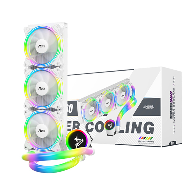 Wholesale ARGB PWM 360mm RGB Lighting Liquid Aio Cooler CPU Liquid Cooler Water Cooling Liquid Cooler for PC