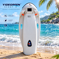 Planche de surf électrique F2 pour les opérateurs de location de sports nautiques, supporte les utilisateurs jusqu'à 100 kg