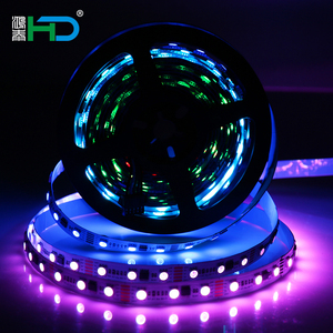 Rgb Dmx512 Tira Lenc Rgb Tira de luz Impermeable Rgb Direccionable Led Tira - Product Image 1