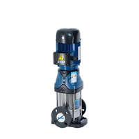 Pompe centrifuge multi-étages verticale en acier inoxydable CDL/F à fréquence variable pour circulation en pipeline à pression constante