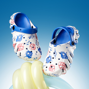 <span class=keywords><strong>Sandales</strong></span> antidérapantes souples pour enfants avec sabots pour enfants pour garçons et filles Sandy Beach inspiré Cartoon Baby Shoes - Product Image 3