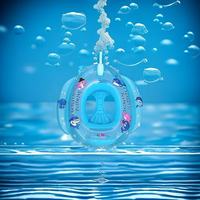 Bouée gonflable pour bébé avec siège, siège flottant rond pour nourrisson, bouée aquatique pour tout-petit pour la plage