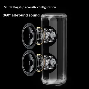 Batería Impermeable para Exteriores para Altavoz Inalámbrico, Subwoofer Estéreo, <span class=keywords><strong>Boom</strong></span> Box, Reproductor de Música con Bajos Profundos - Product Image 3