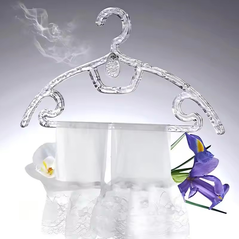 Transparente (1 colgador +1 aromaterapia -1 set)