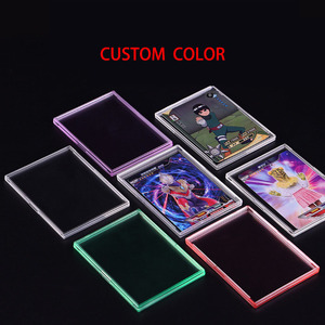 Aimant résistant aux UV Acrylique <span class=keywords><strong>Pokemon</strong></span> Carte de Stockage yugioh Packs magnétique Acrylique Simple TCG Booster Pack vitrine - Product Image 6